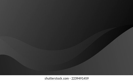 Black background. Modern dark abstract vector texture