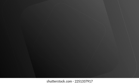 Black background. Modern dark abstract vector texture