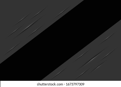 Black background with modern design. Background with text space.