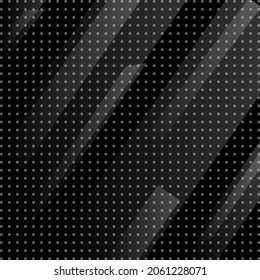 Fondo negro. Concepto de forma moderna.