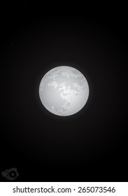 Black background with moon