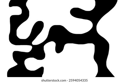 The black background with the black outih puzzle is very beautiful