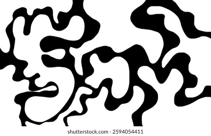 The black background with the black outih puzzle is very beautiful