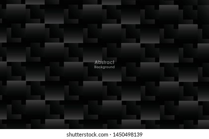 black background overlap dimension grey vector illustration message board for text and message design modern website