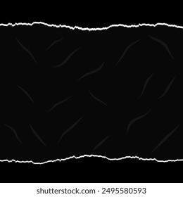 black background paper shreds vector