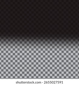 Padrão de plano de fundo preto. Textura da grade do tabuleiro de xadrez. Vetor de esmaecimento horizontal. Design do efeito de gradiente.