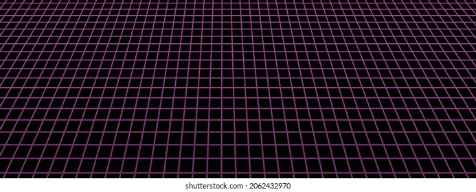 Black background and purple squares