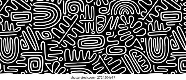 Fondo negro con letras blancas al azar