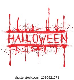 Black background with red ink blots silhouettes. Blood splash wallpaper. Flat spray of grunge liquid