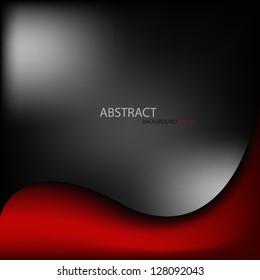 black background and red background vector abstract symmetrical modern pattern for web design