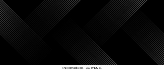 schwarzer Hintergrund mit glänzenden diagonalen Linien Tapete