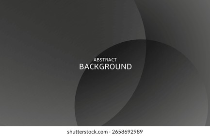 Fondo negro y curva gris plateada de la línea del marco con la capa de la superposición de la dimensión en el fondo del espacio para el texto y el diseño del mensaje, Vector