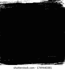 Fondo negro, cuadrado. Seguimiento de alta calidad del vector EPS10