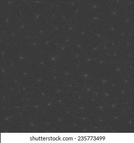 Black background as streaks of gray flowers.