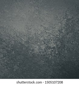 Black background texture with old vintage distressed paint grunge design, elegant marbled black vector