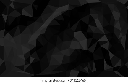Arrière-Plan noir avec Motif de Triangle