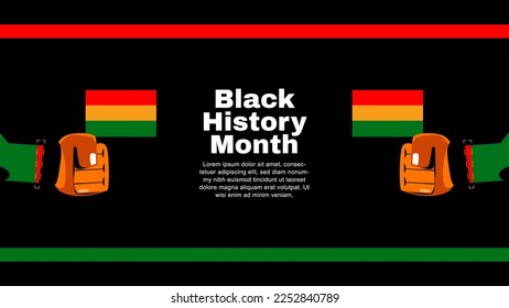black Background with two line red and green