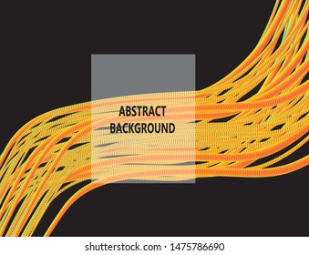 black background and various bright colors