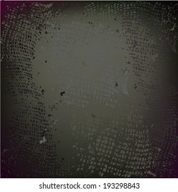 Black background vintage texture canvas. Vector