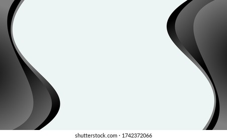 black background wafy. graphic dark black abstract modern background pattern matte