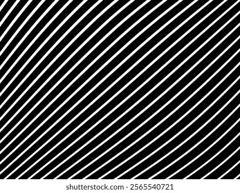 Black background with white abstract line pattern. Modern abstract background.	
