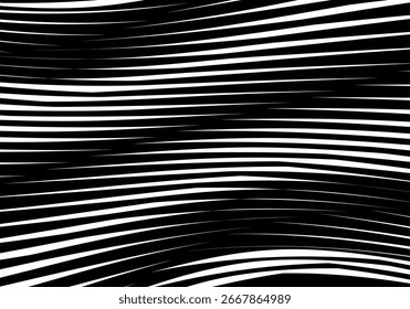 	
Fondo negro con patrón de línea abstracta blanca. Fondo abstracto moderno.	
