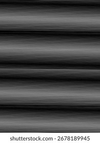 Black background with white abstract lines.
