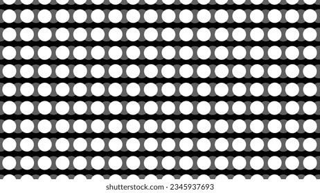 Black background with white dots