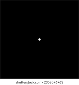 black background and white dots