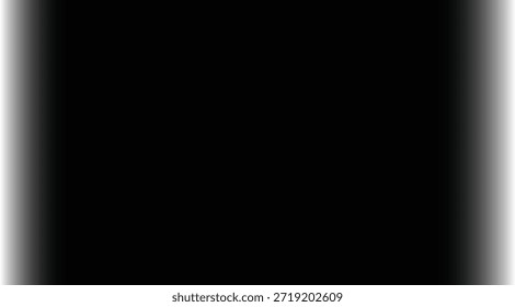 Fondo negro con bordes degradados blancos
