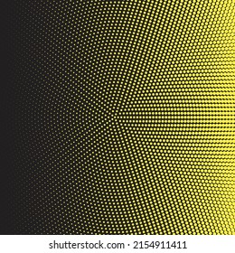 fondo negro y punto amarillo