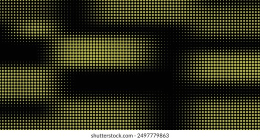 black background with yellow dots for covers and versatile images