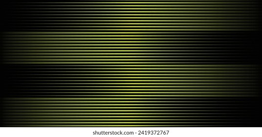 Black background and yellow line