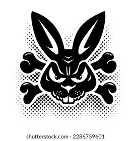 Black bad rabbit symbol