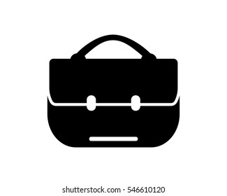 black bag suitcase satchel image vector icon logo