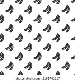 Fondo de patrón impecable para el plátano negro.