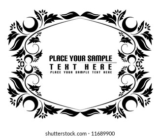 Black banner