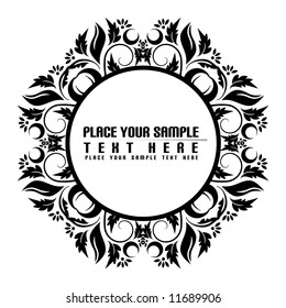 Black banner