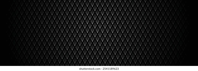 Black banner vector design. Premium background with line abstract and black color. Black abstract background. Suit for banner, backdrop, billboard, and others.