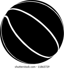 Black basketball.