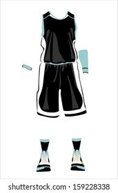 Black Basketball Uniform