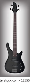 Black Bass guitar