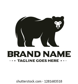 black bear logo design