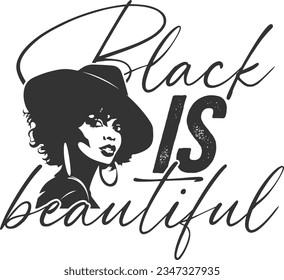 Black Is Beautiful - Strong Black Woman