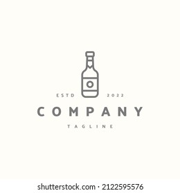 Black beer premium icon sign symbol. Hipster vintage logo design vector illustration