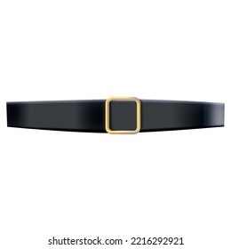 black belt for clothes with clasp