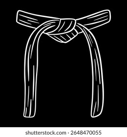 black belt logo vector karate taekwondo jiujitsu judo	
