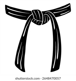 faixa preta logo vetor karate taekwondo jiujitsu judô	