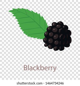 Black Berry Icon. Isometric Illustration Of Black Berry Vector Icon For Web