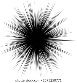 black beta flash, concentrated lines